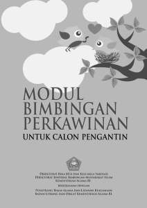 MODUL Bimbingan Perkawinan untuk CATIN
