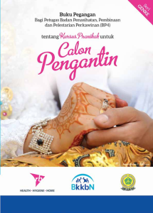 Buku Pegangan bagi BP4 tentang Kursus Pranikah untuk CATIN