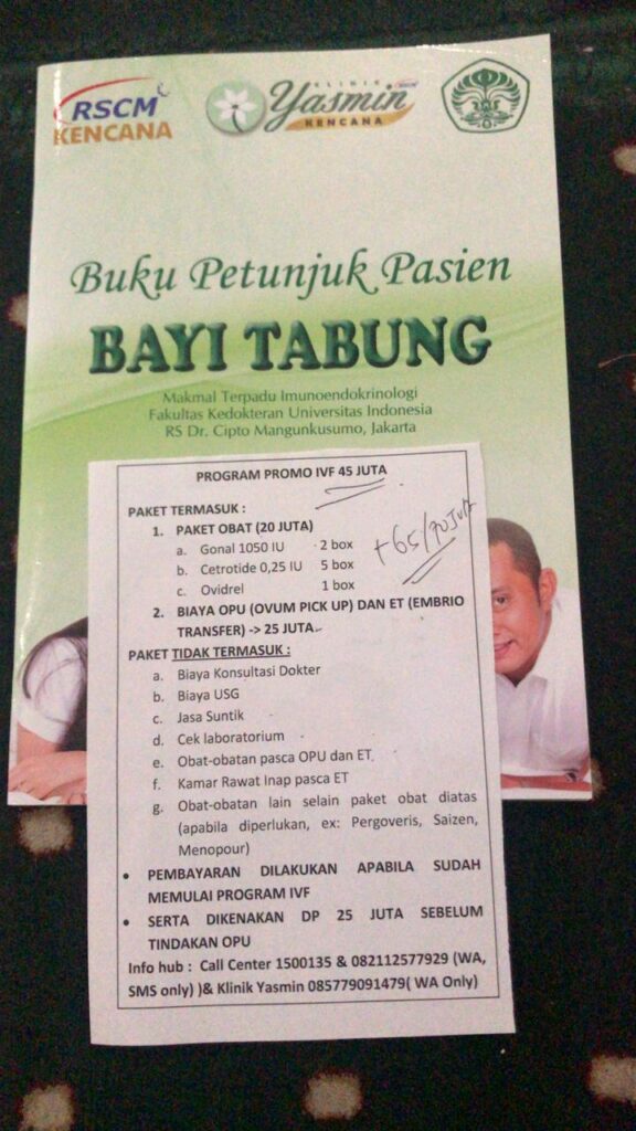 Update Biaya Bayi Tabung